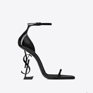 Ysl OPYUM SANDALS IN PATENT LEATHER